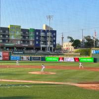 Baseball at the Lansing Lugnuts game.